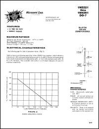 1N5223A datasheet: Zener Voltage Regulator Diode 1N5223A