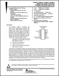 TP3057ADWR datasheet:  COMBINATION CODEC/FILTER TP3057ADWR