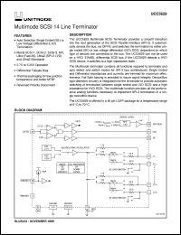 UCC5629FQPTR datasheet:  MULTIMODE SCSI 14 LINE TERMINATOR UCC5629FQPTR