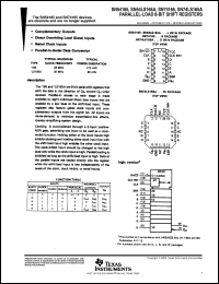 SN74LS165AD datasheet:  SERIAL-OUT SHIFT REGISTERS SN74LS165AD