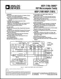 ADSP-21061 datasheet: SHARC, 50 MHz, 150 MFLOPS, 5v, floating point ADSP-21061