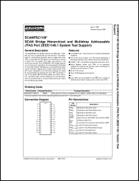 SCANPSC110FSC datasheet:  SCAN Bridge Hierarchical and Multidrop Addressable JTAG Port (IEEE 1149.1 Support) SCANPSC110FSC